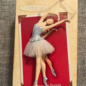 Dancer en Pointe Hallmark Keepsake Ornament Used-Like New